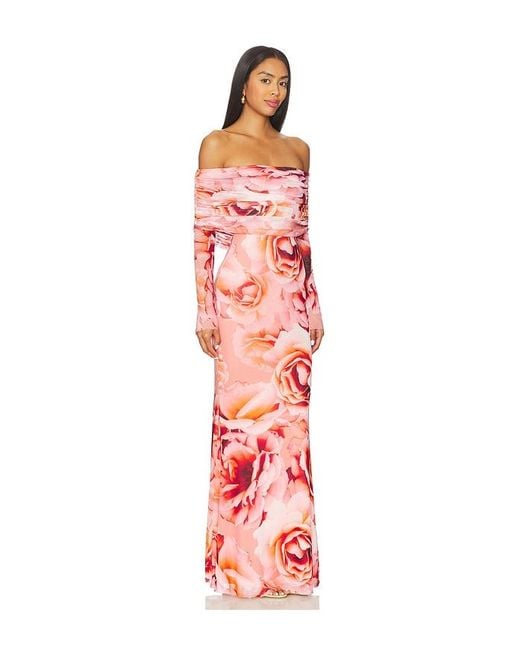 AFRM Red Kleid Thelma