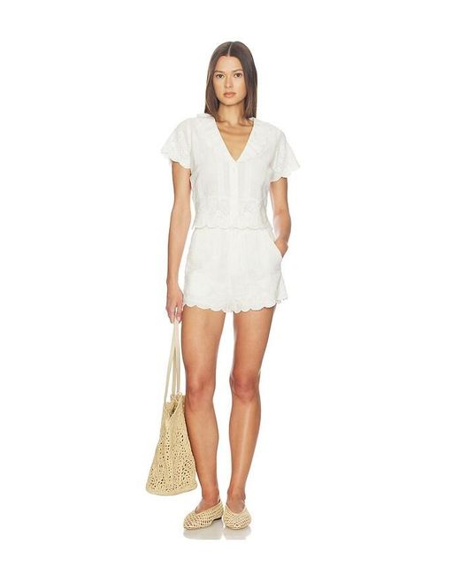 Show Me Your Mumu White Lyla Shorts
