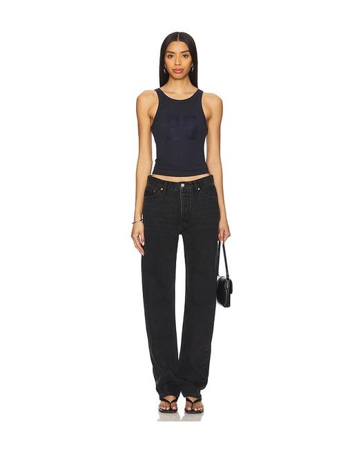 AYA MUSE Blue Number Tank Top