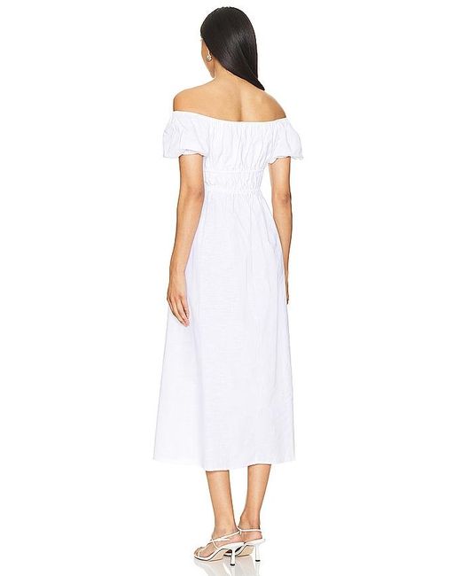SNDY'S White Maxikleid Sofia