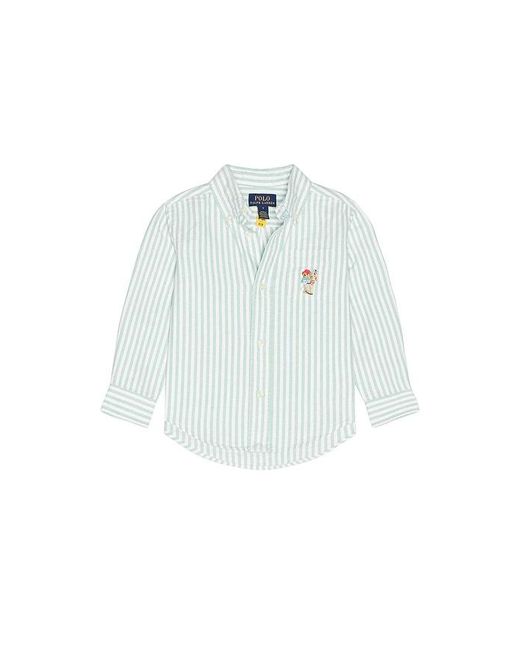 Polo Ralph Lauren Long Sleeve Classic Oxford Striped Sport Shirt in ...
