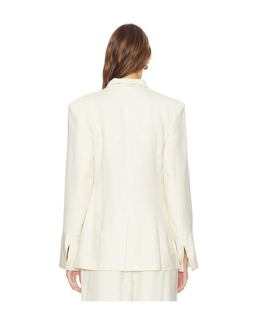 Faithfull The Brand White Soleil Blazer