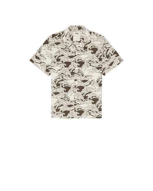 Oas White Rogue Cuba Shirt for men