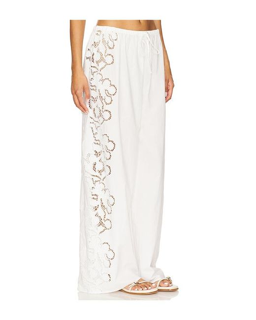 Tularosa White Maya Pant