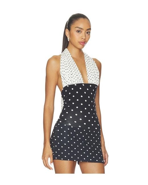 Susmie's Blue Susmie's Isabela Polka Dot Top