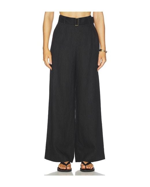 Hevron Black Alina Pant