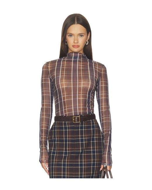 FAVORITE DAUGHTER Multicolor The Sheer Fantasy Top