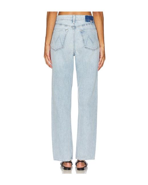 Mother Blue High Waisted Study Skimp Jeans