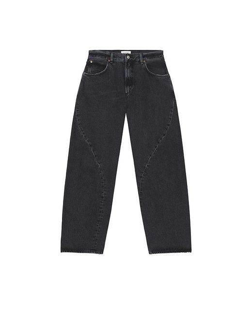 Agolde Black Twist Front Curve Jean for men
