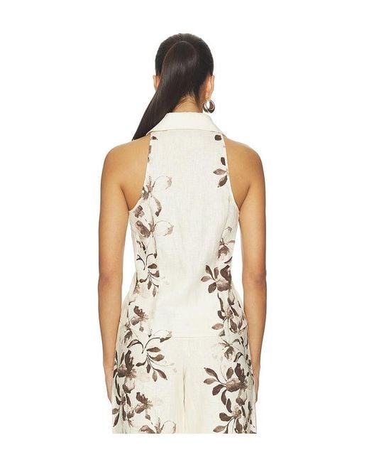 Hevron Natural Sloan Vest