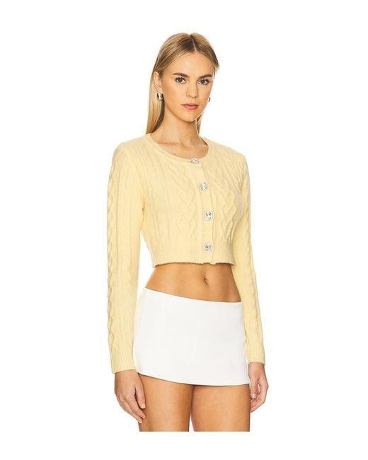 Nana Jacqueline White Evie Cardigan