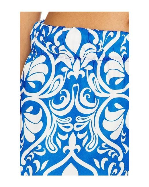 Alice + Olivia Blue Keegan Pant