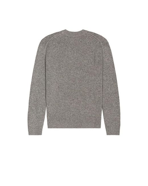 Crew Neck Cashmere Sweater FRAME de hombre de color Gray