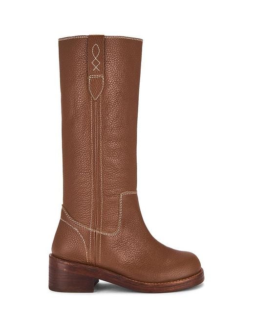 Free People Brown Blaze Pull On Boot