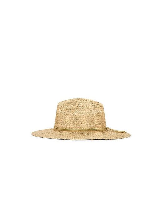 Hat Attack Multicolor Raffia Braid Continental Fedora Hat