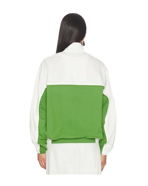 Lacoste White Relaxed Fit Twill Jacket