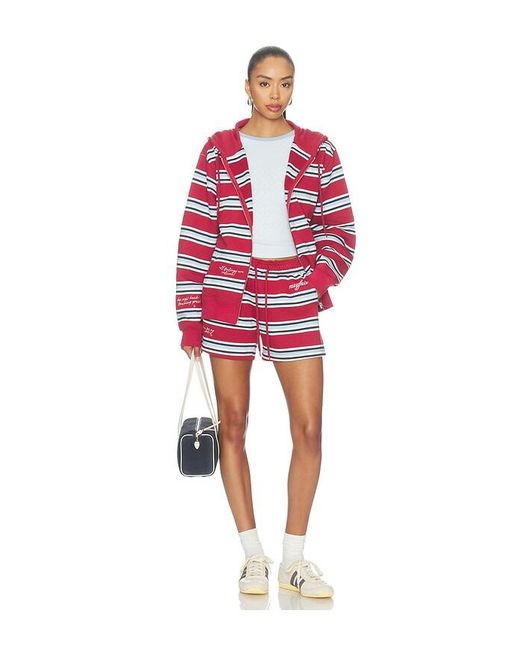 The Mayfair Group Red Striped Shirt