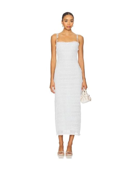 MAJORELLE White Kleid Olivia