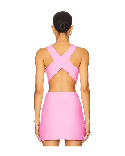 Oceanus Pink Shell Hand Beaded Top