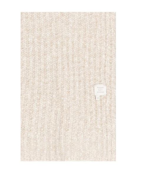 Helsa White Joanie Scarf