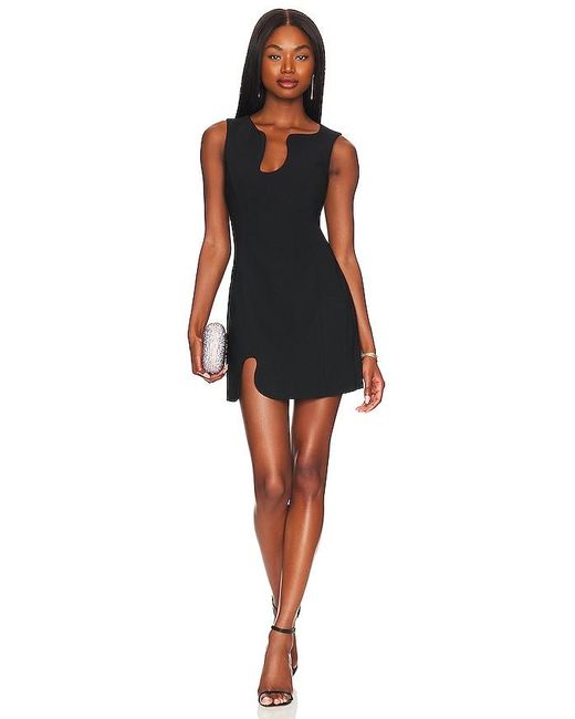 Amanda Uprichard Puzzle Dress in Black | Lyst