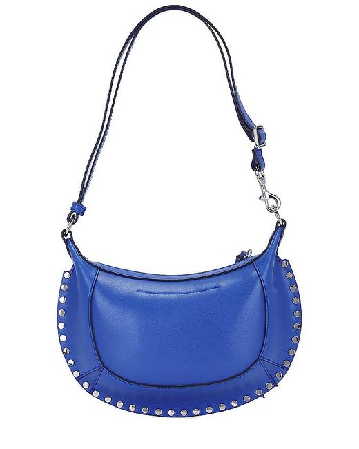 Isabel Marant Blue Oskan Moon Bag