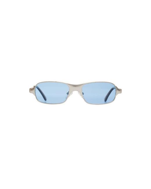 BRU Eyewear Blue Aitken Rectangle Sunglasses for men
