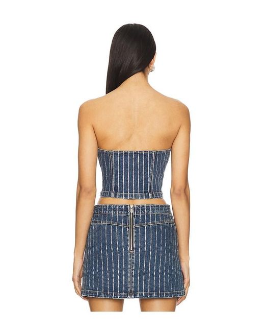 A.Brand Blue Academia Bustier