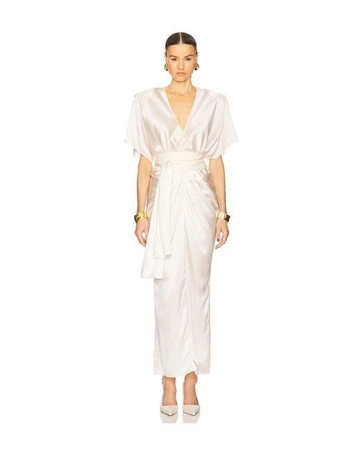 Helsa White The Demeter Dress