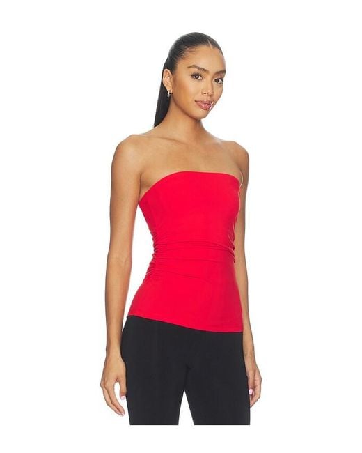 Susana Monaco Waist Gathered Tube Top