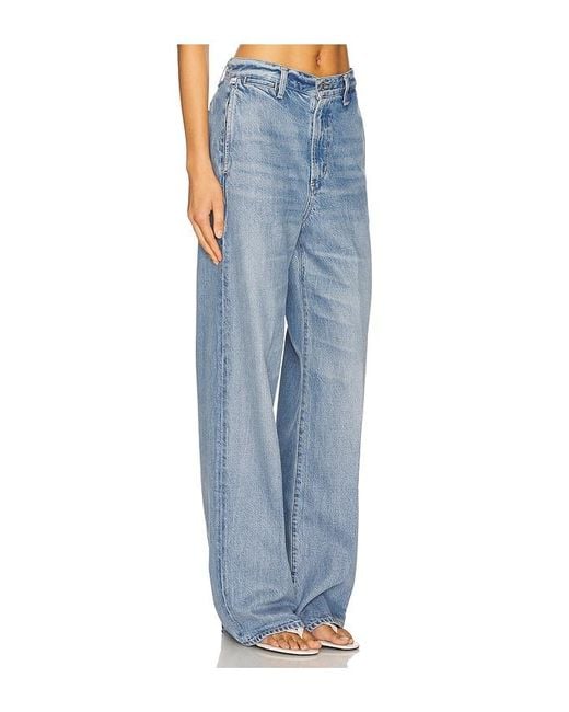 Citizens of Humanity Blue Ayla Polish Trouser Jeans
