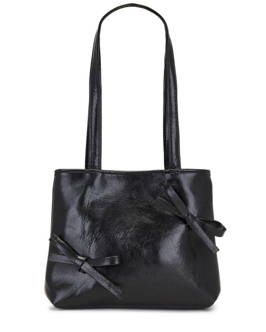 8 Other Reasons Double Bow Bag Black