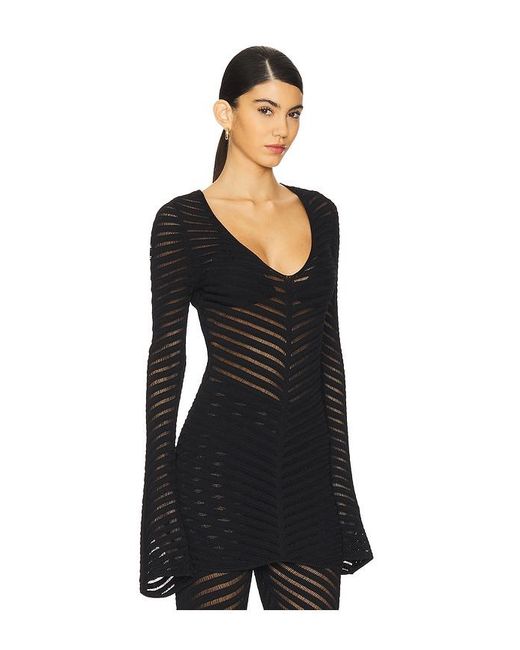 Devon Windsor Black Cindy Tunic