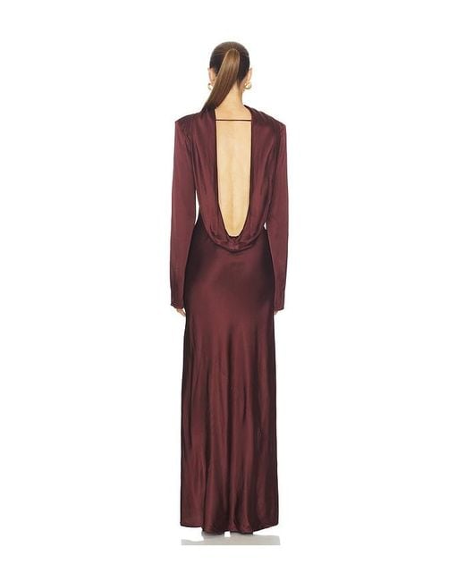 Camila Coelho Purple Calena Gown