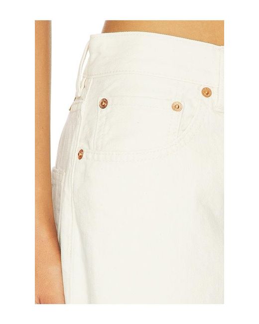 Denimist White Teri Wide Leg Jean