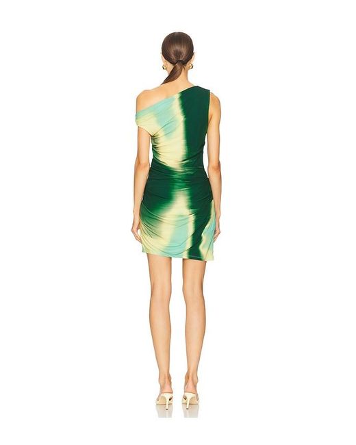 Jonathan Simkhai Green Azalea Mini Dress