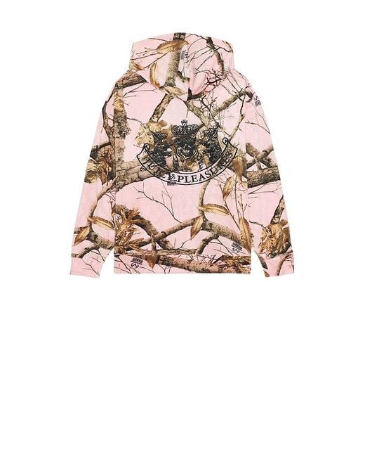 Pleasures Multicolor Realtree Velour Hoodie for men