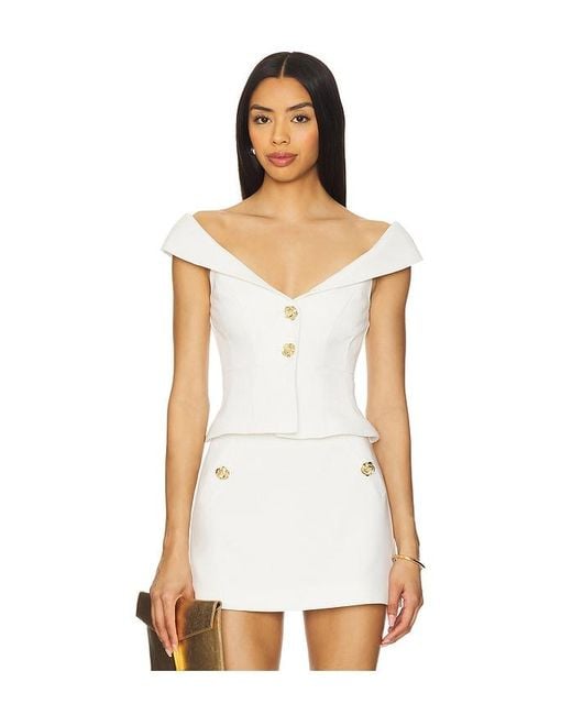 MAJORELLE Brooke トップ White