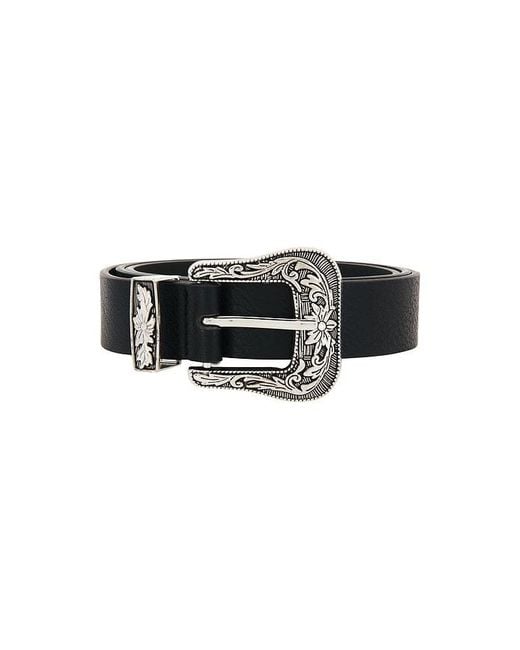 Lovers + Friends Black Saira Belt