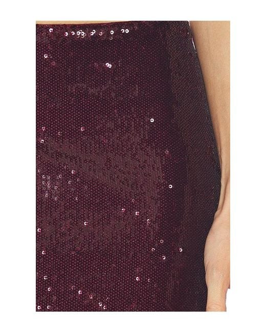 Camila Coelho Purple Noella Skirt
