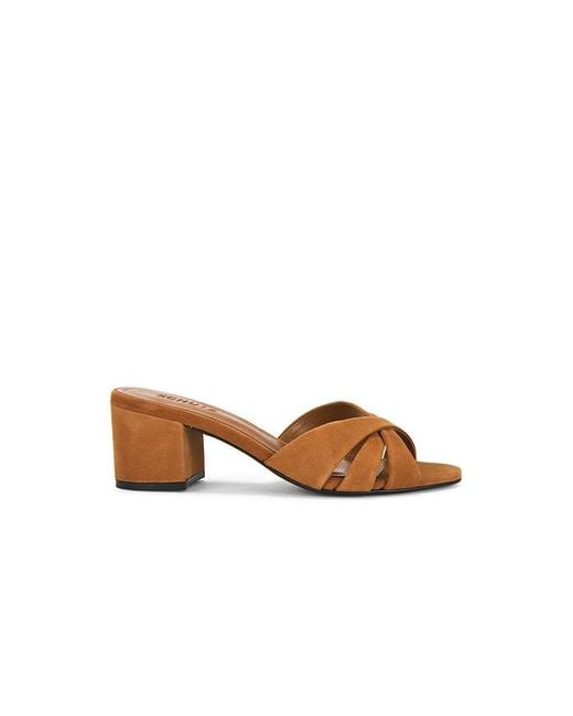 SCHUTZ SHOES Keefa Block ミュール Brown