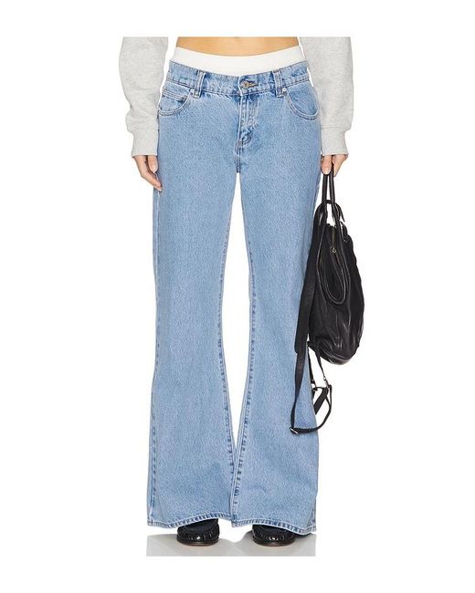 A.Brand Blue 00 Baggy Flare Jeans