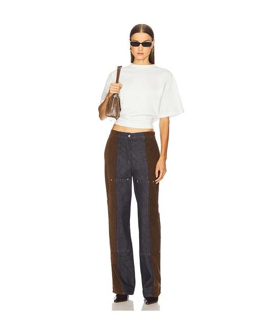 Moschino Black Mid Rise Straight Leg Jeans