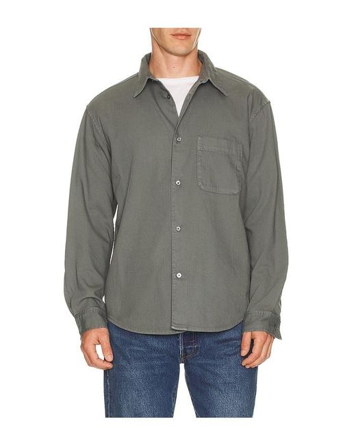 FRAME Gray Modern Shirt for men