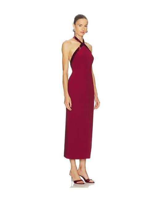 L'academie Red 'Academie Lali Maxi Dress