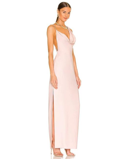 Amanda Uprichard White X Revolve Arial Gown