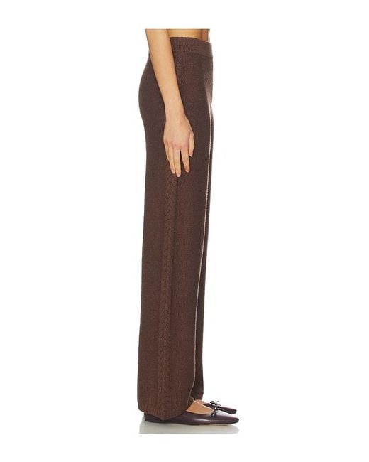 Tularosa Brown Marcella Rib Pant