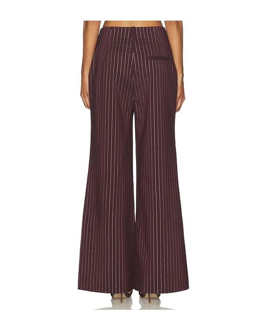 Simon Miller Brown Bloo Pinstripe Pant