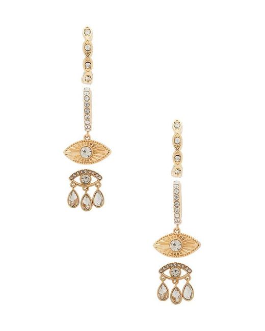 BaubleBar White Good Intentions Evil Eye Earring Set