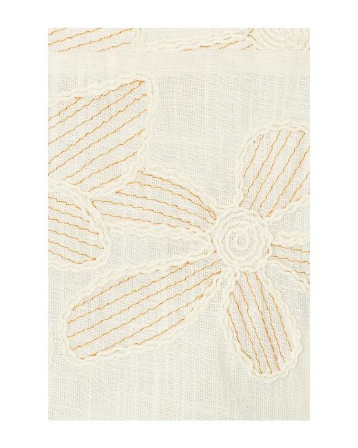 Line & Dot White Lilianna Dress